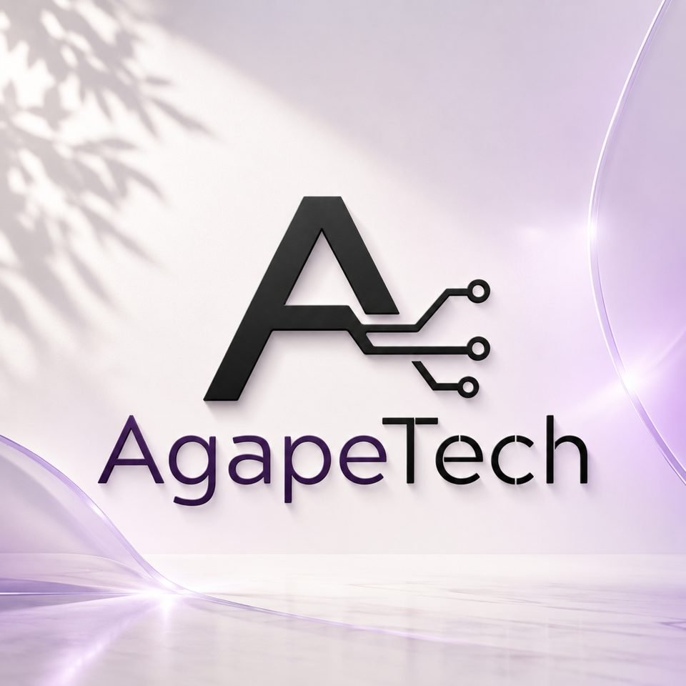 AgapeTech brand display